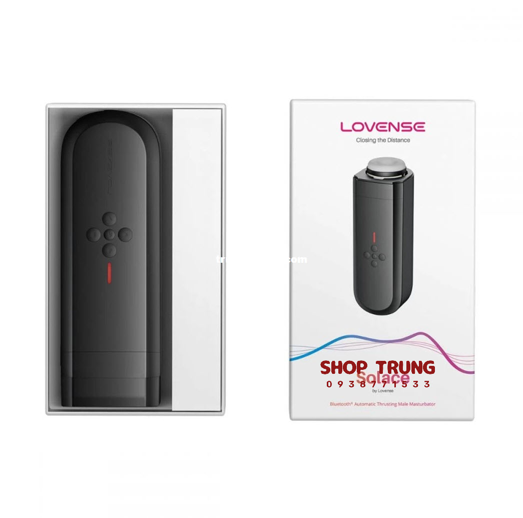 máy thủ dâm rung thụt Lovense Solace máy thủ dâm rung thụt Lovense Solace