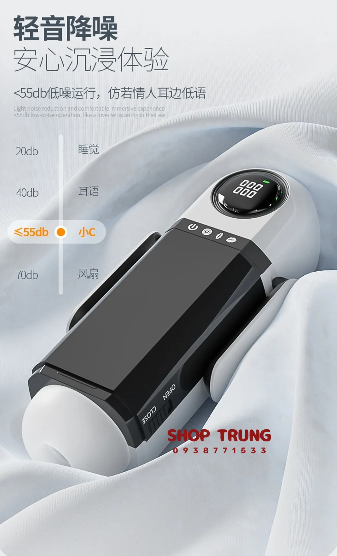 Máy Thủ Dâm Small C Tự Động Thụt & Mút Có Màn Hình LCD Máy Thủ Dâm Small C Tự Động Thụt & Mút Có Màn Hình LCD