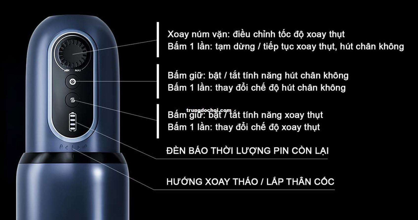 may thu dam Svakom Godwin may thu dam Svakom Godwin