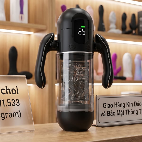 Máy Thủ Dâm Tự Động Gamepad X Tay Cầm Máy Thủ Dâm Tự Động Gamepad X Xoay Hút - TrungDoChoi