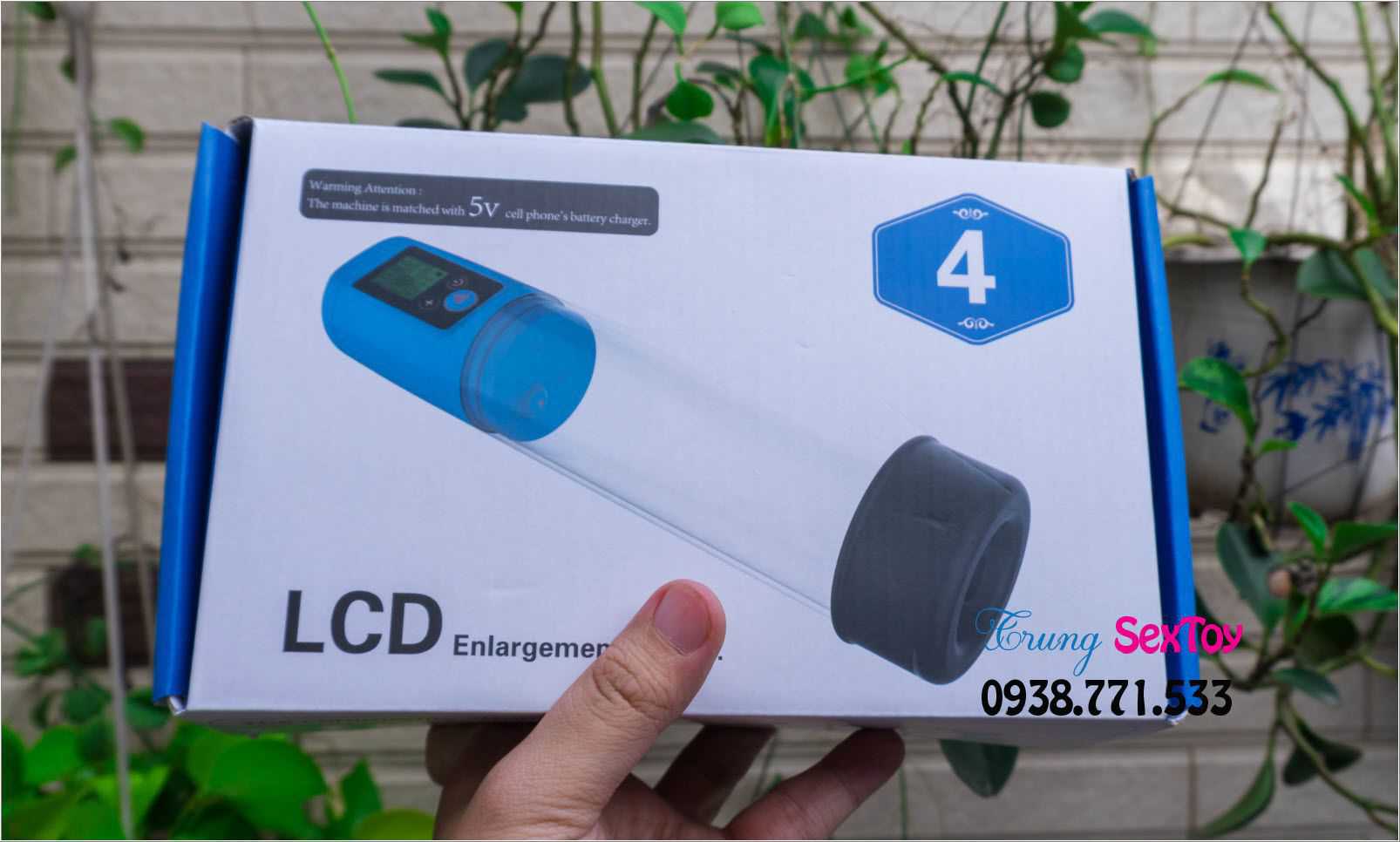 Máy tập dương vật LCD Máy tập dương vật LCD