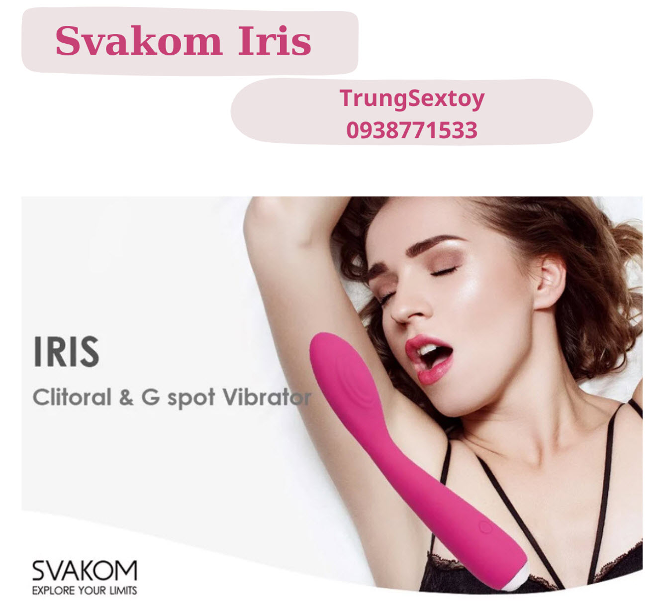 ngon tay moc cua Svakom iris ngon tay moc cua Svakom iris