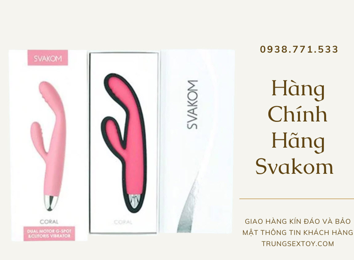 ngon tay co rung SVAKOM Coral ngon tay co rung SVAKOM Coral