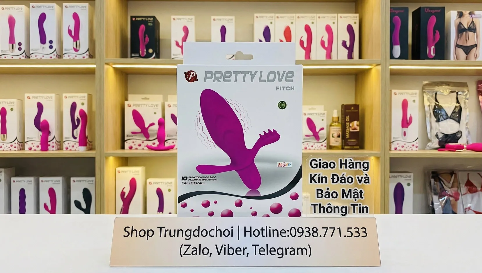 Phích Rung Hậu Môn Mini Prettylove Fitch Phích Rung Hậu Môn Mini Prettylove Fitch