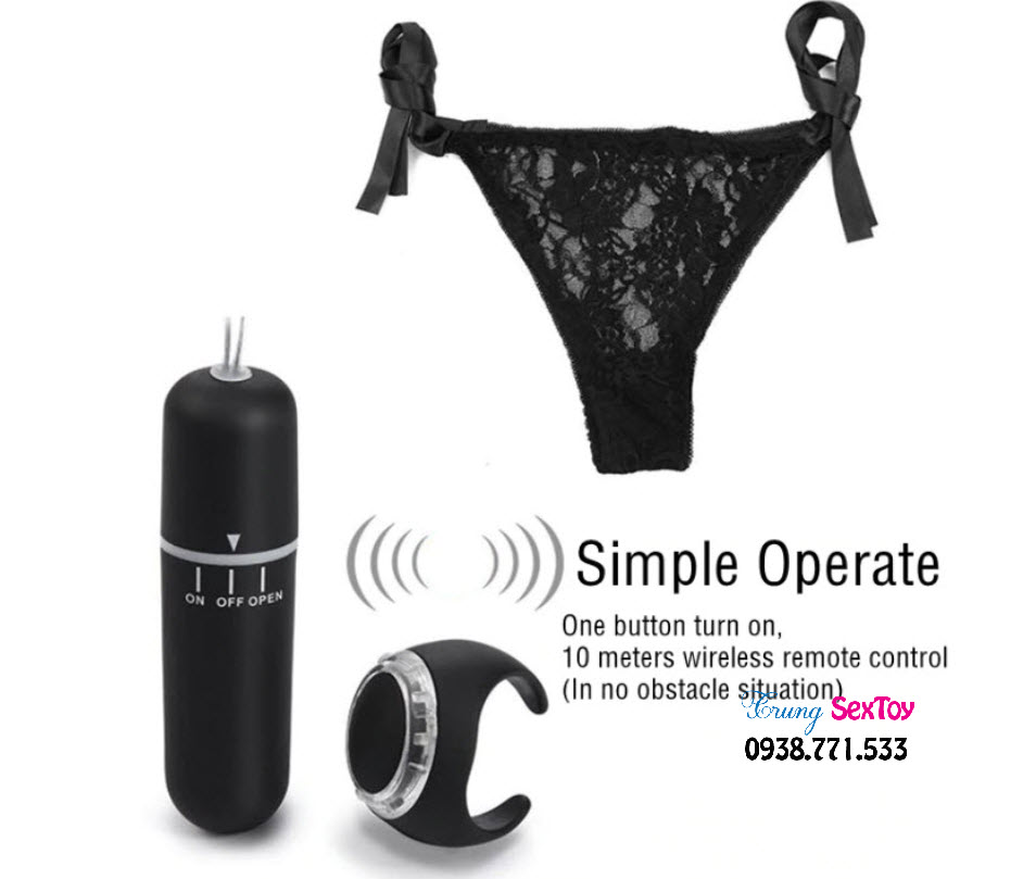 Quần lót nữ có rung điều khiển từ xa Quần lót nữ có rung điều khiển từ xa