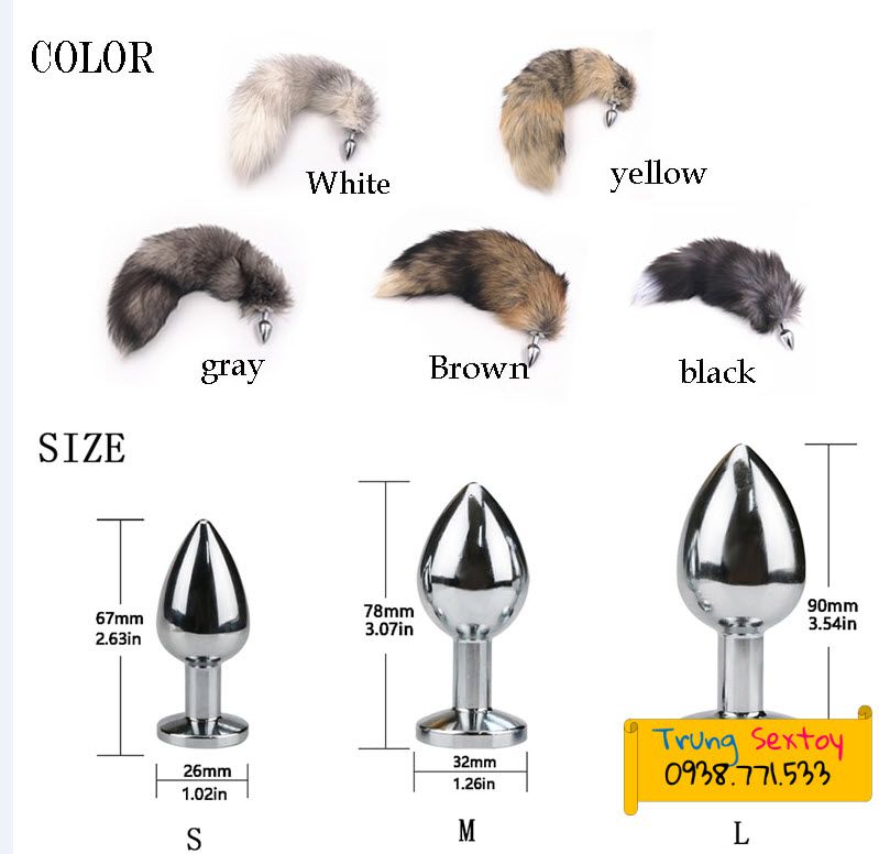 Sextoy đuôi cáo Sextoy đuôi cáo