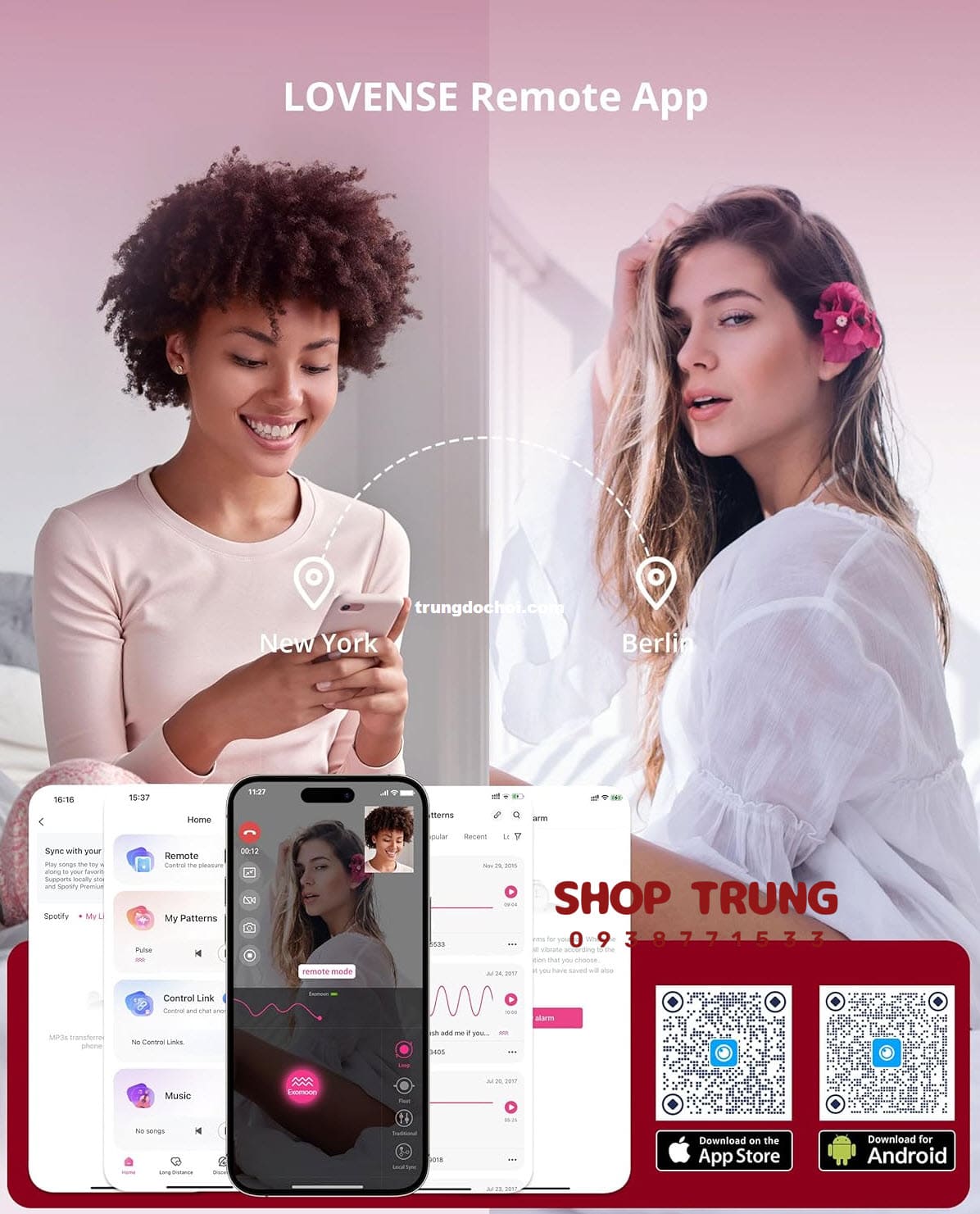 son môi rung Lovense Exomoon son môi rung Lovense Exomoon