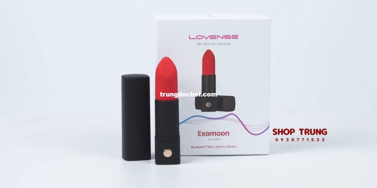 son môi rung Lovense Exomoon son môi rung Lovense Exomoon