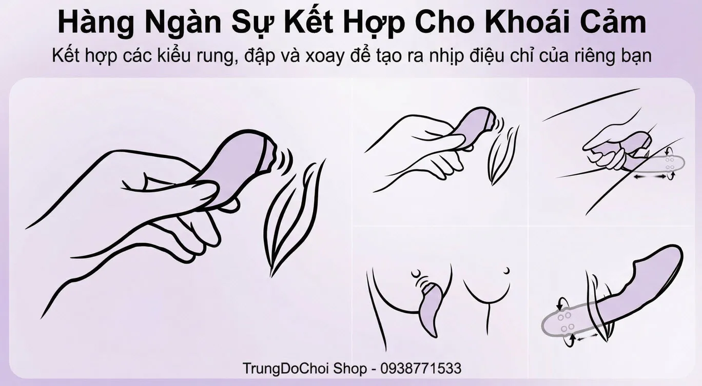 may rung 2 dau Svakom DuoGlow may rung 2 dau Svakom DuoGlow