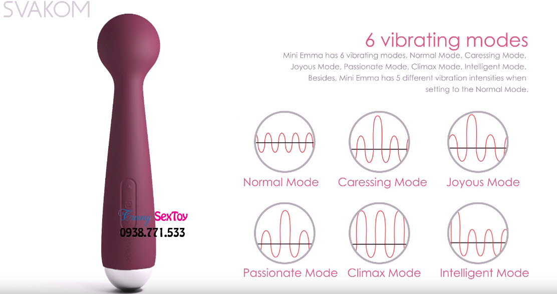 máy massage âm đạo Svakom máy massage âm đạo Svakom