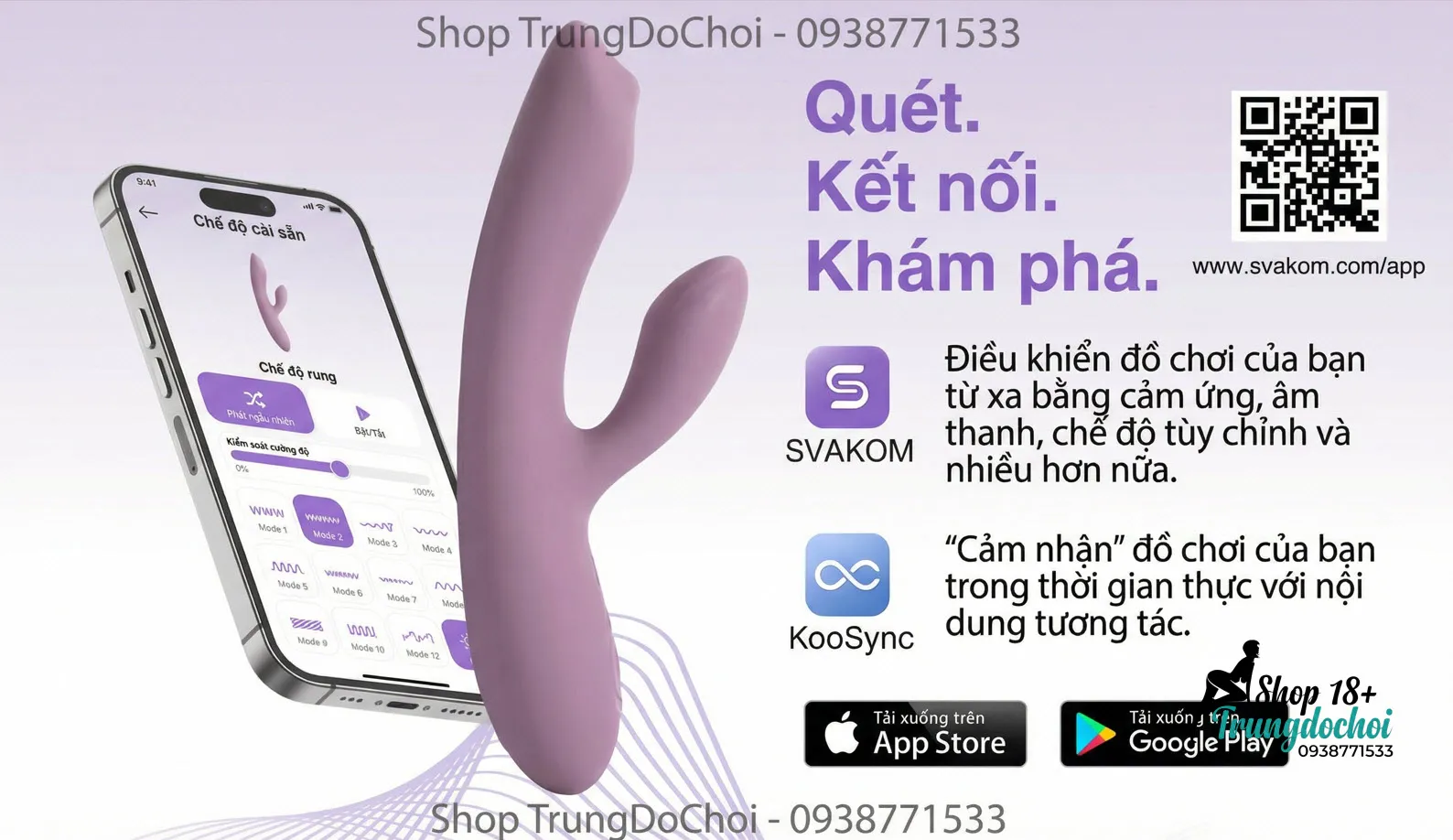 Svakom Trysta Neo Máy Rung Thỏ Bi Lăn Svakom Trysta Neo Máy Rung Thỏ Bi Lăn