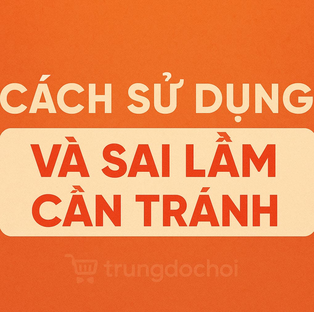 Sai lam can tránh khi su dung Sextoy Sai lam can tránh khi su dung Sextoy