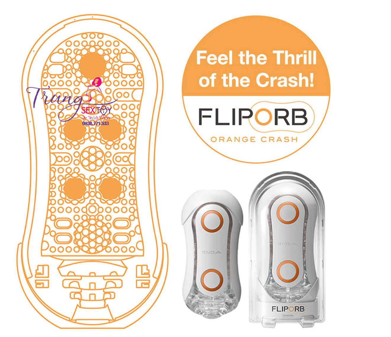 coc thu dam Tenga FLIP ORB coc thu dam Tenga FLIP ORB