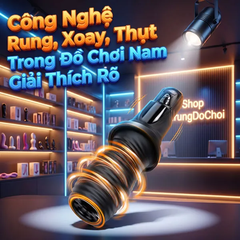 Công Nghệ Rung, Xoay, Thụt Trong Đồ Chơi Nam: Giải Thích Rõ