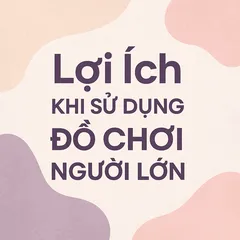 Khám Phá 9 Lợi Ích Của Đồ Chơi Tình Dục Có Thể Bạn Chưa Biết