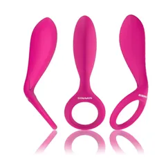 Vòng đeo dương vật có rung Sinmis kích thích âm vật, tăng cảm xúc