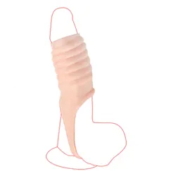 Vợ chồng thỏa mãn với bao cao su đôn khúc giữa có quai deo