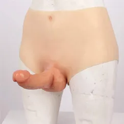 Dương Vật Giả Rỗng Ruột Liền Quần Cao Cấp Hàng Cực Hiếm Nhé