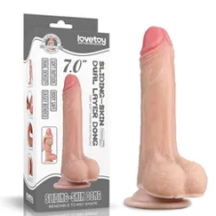 Dương Vật Giả 2 Lớp Mềm Mịn Skin Dual Da Trượt Cho Cảm Giác Như Thật