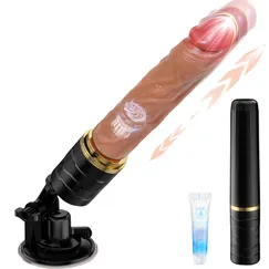 Dương Vật Giả Rung Thụt 7 Chế Độ Cao Cấp Điều Khiển Từ Xa