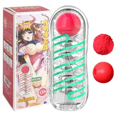 Cốc Thủ Dâm Trong Suốt Kèm Bóng Gai 2024