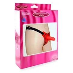 Cơ thể cả hai cùng hòa hợp với dương vật giả cho les