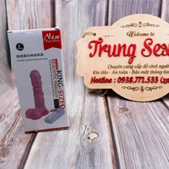 Sướng không diễn tả được với dương vật giả King Size rung thụt ngoáy
