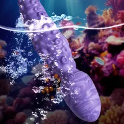 Dương Vật Giả Hình Xúc Tu Silicone Rung Xoay 360°, IPX7