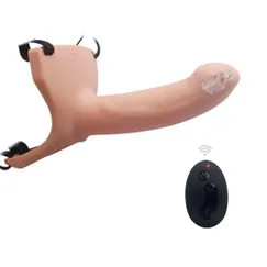 Dương vật giả rỗng ruột cực mềm mịn có rung cứu tinh cho phái mạnh