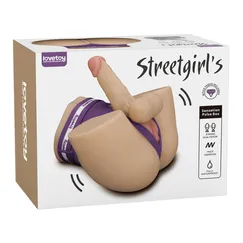 Lovetoy Streetgirl's Thiết Kế Chân Thực, Rung Mạnh Mẽ