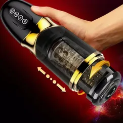 Máy Thủ Dâm Rung Thụt Cho Nam 10 Chế Độ Xoay & Thụt