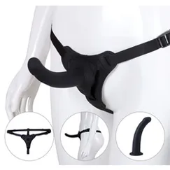 Đắm chìm sự sung sướng với dương vật giả dây đeo mini