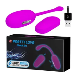 PrettyLove Shock Fun Trứng Rung Tình Yêu Sốc Điện Trải Nghiệm Mới Lạ và Thú Vị