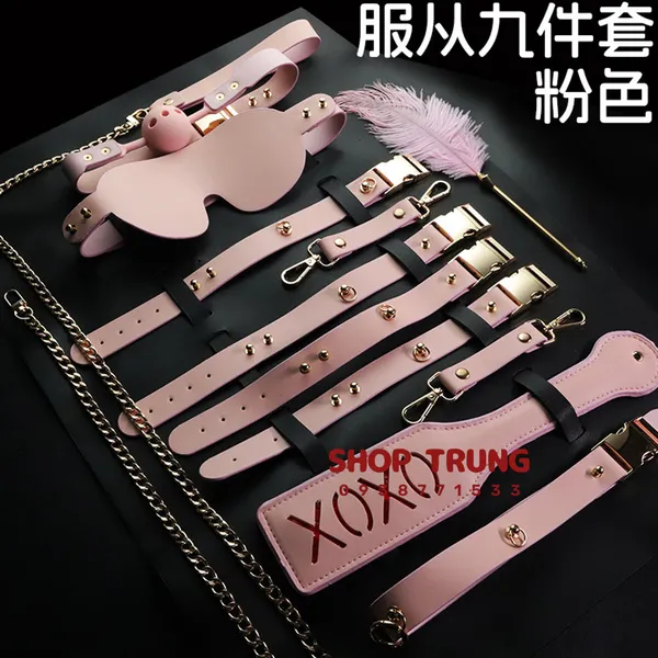 Set BDSM XOXO Bộ Sưu Tập 9 Món Hoàn Hảo Cho Khởi Đầu Bạo Dâm Đầy Kích Thích