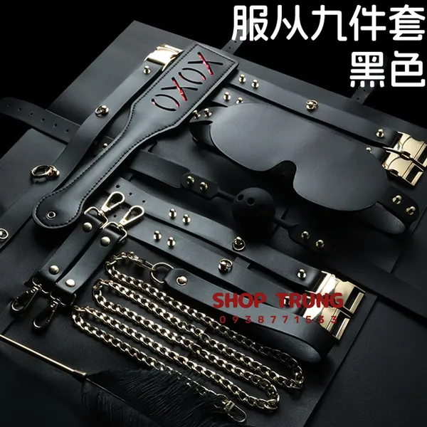 Set BDSM XOXO Bộ Sưu Tập 9 Món Hoàn Hảo Cho Khởi Đầu Bạo Dâm Đầy Kích Thích