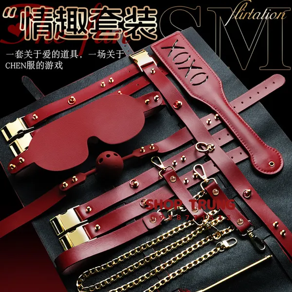 Set BDSM XOXO Bộ Sưu Tập 9 Món Hoàn Hảo Cho Khởi Đầu Bạo Dâm Đầy Kích Thích