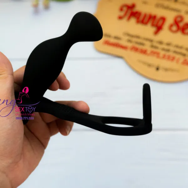 Cockring có rung kích thích hậu môn cực sướng 