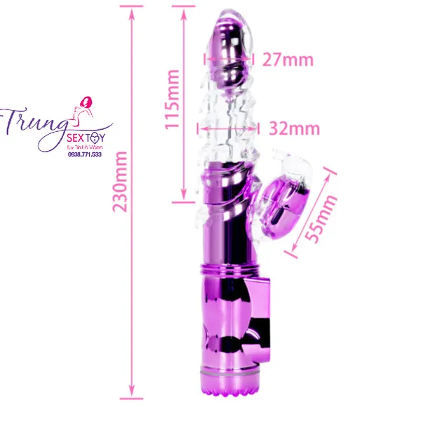 Dương vật giả rung Xoay 360 độ mang đến những sự sung sướng bất ngờ 