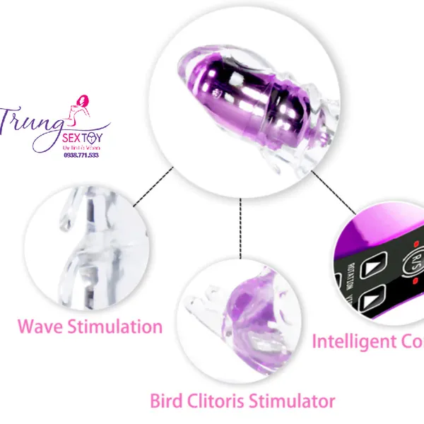 Dương vật giả rung Xoay 360 độ mang đến những sự sung sướng bất ngờ 