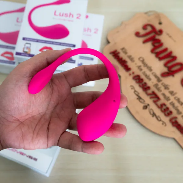Trải nghiệm mới với trứng rung cao cấp Lovense Lush 2 