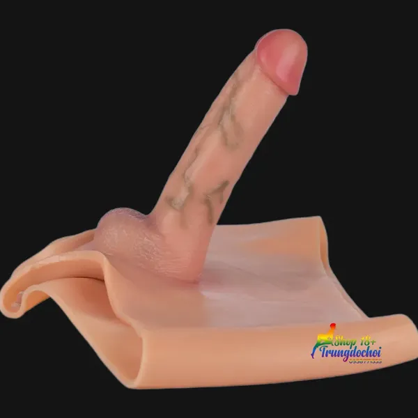 Dương Vật Giả Liền Quần Cho Les Dài 16,5cm Thiết Kế Ôm Sát