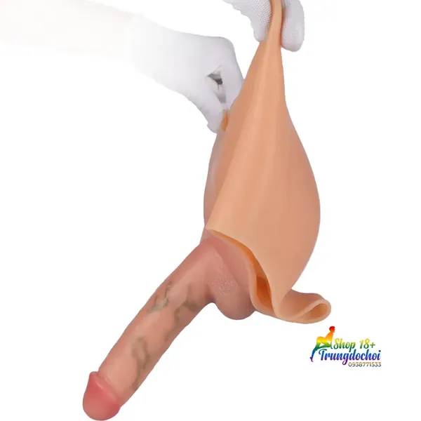 Dương Vật Giả Liền Quần Cho Les Dài 16,5cm Thiết Kế Ôm Sát