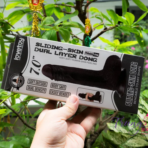 Dương vật giả gắn tường da trượt 7 inch - Lựa chọn số 1 cho nàng 
