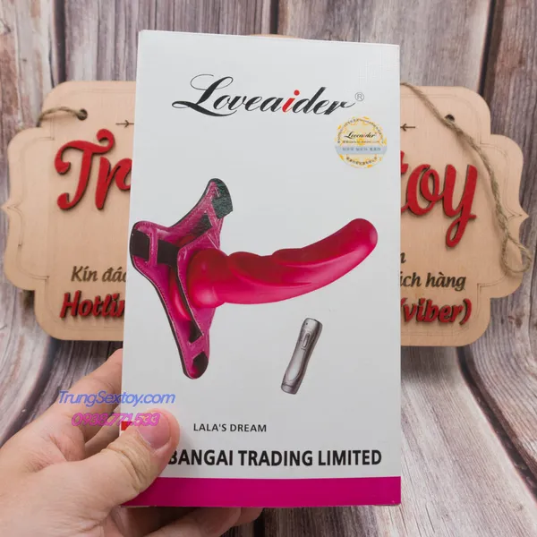 Dương Vật Giả Dây Đeo Loveaider Tím Khơi Gợi Mọi Cảm Xúc