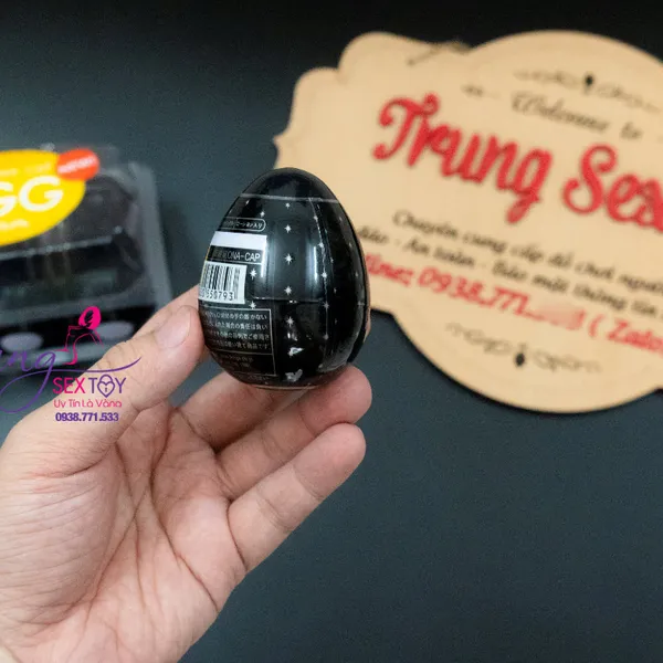 Tenga Egg Black - Phiên Bản Hoàn Toàn Mới 