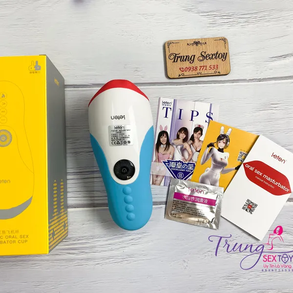 Kích thích, bú liếm dương vật với máy Oralsex Leten  