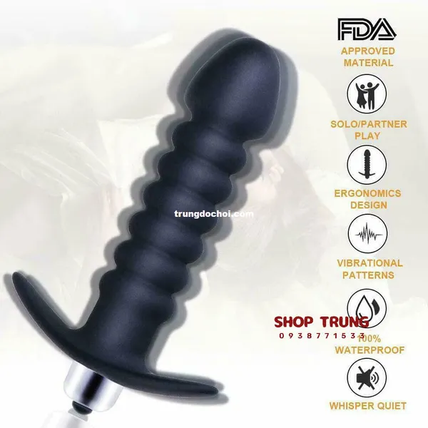 Đồ Chơi Kích Thích Hậu Môn Cầm Tay 10cm