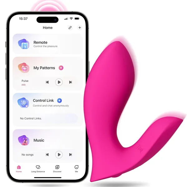 Lovense Flexer Máy Rung 3 Động Cơ, Chuyển Động Mô Phỏng Ngón Tay Đồng Hành Cặp Đôi Mọi Khoảng Cách