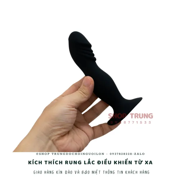 Dụng cụ massage kích thích rung lắc điều khiển từ xa