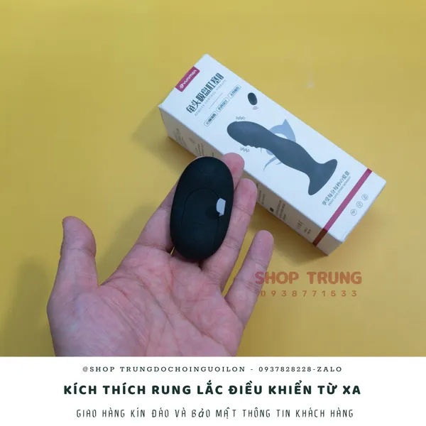 Dụng cụ massage kích thích rung lắc điều khiển từ xa